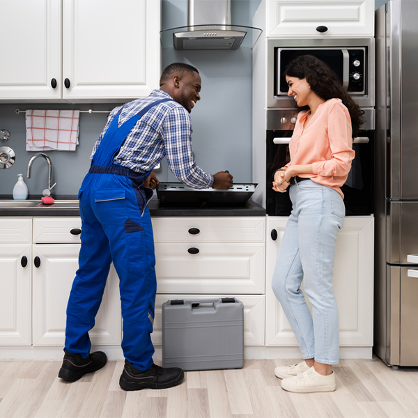 can you provide an estimate for cooktop repair before beginning any work in Frankfort